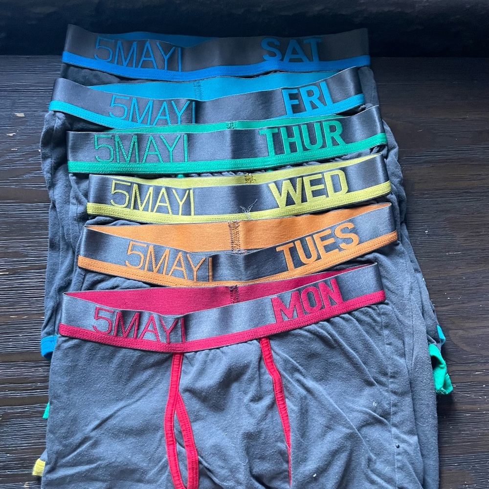 5 MAYI Boxer Briefs (package sale or individual)